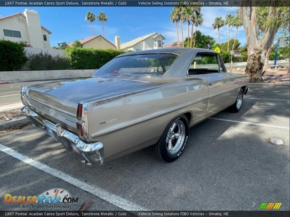 Sandstone Metallic 1967 Pontiac Acadian Canso Sport Deluxe Photo #5