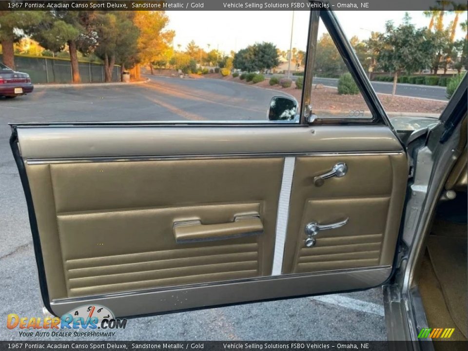 Door Panel of 1967 Pontiac Acadian Canso Sport Deluxe Photo #8