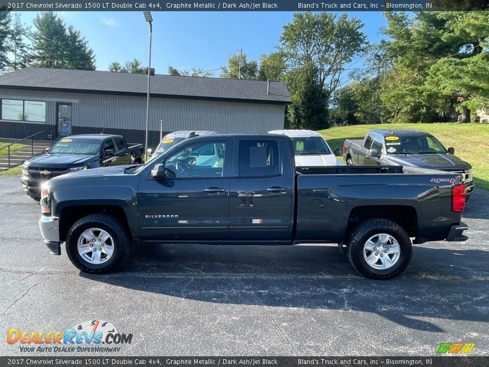 2017 Chevrolet Silverado 1500 LT Double Cab 4x4 Graphite Metallic / Dark Ash/Jet Black Photo #1