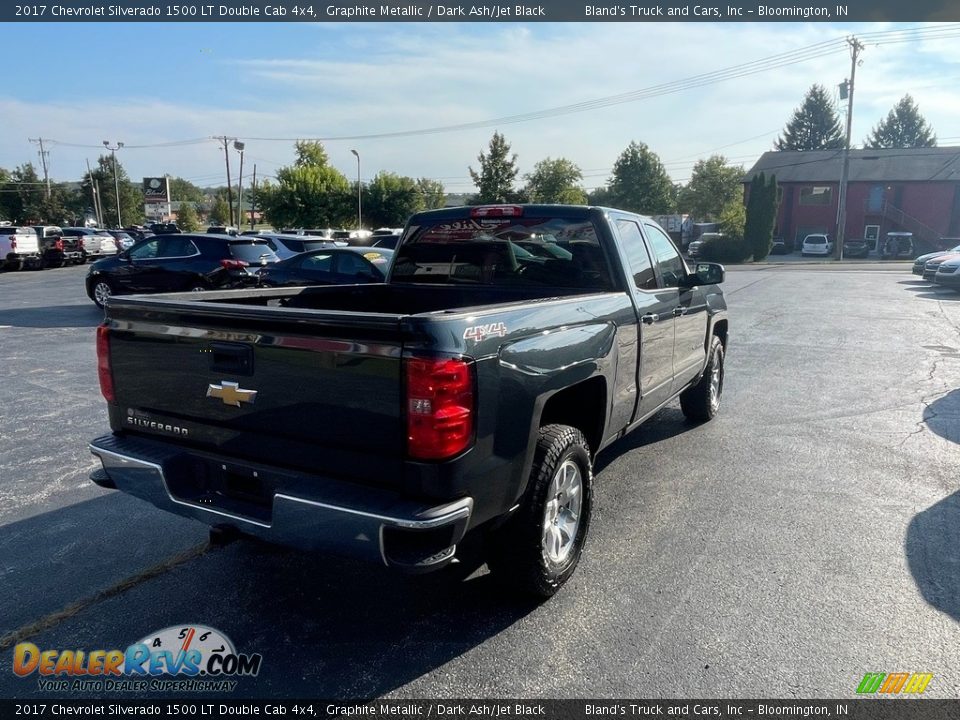 2017 Chevrolet Silverado 1500 LT Double Cab 4x4 Graphite Metallic / Dark Ash/Jet Black Photo #5