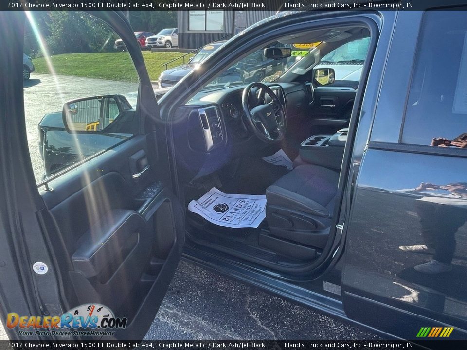 2017 Chevrolet Silverado 1500 LT Double Cab 4x4 Graphite Metallic / Dark Ash/Jet Black Photo #11