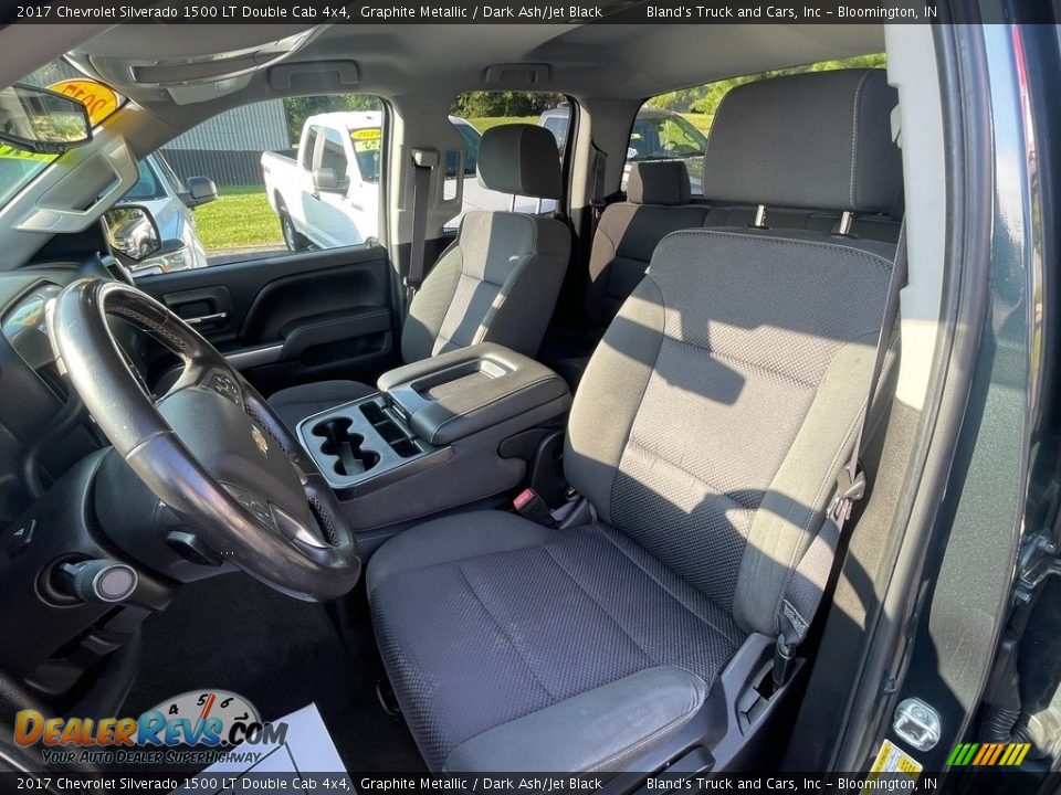 2017 Chevrolet Silverado 1500 LT Double Cab 4x4 Graphite Metallic / Dark Ash/Jet Black Photo #13