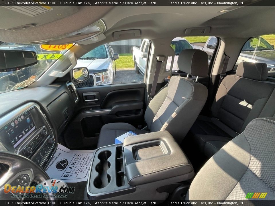 2017 Chevrolet Silverado 1500 LT Double Cab 4x4 Graphite Metallic / Dark Ash/Jet Black Photo #14