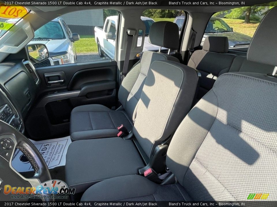2017 Chevrolet Silverado 1500 LT Double Cab 4x4 Graphite Metallic / Dark Ash/Jet Black Photo #15
