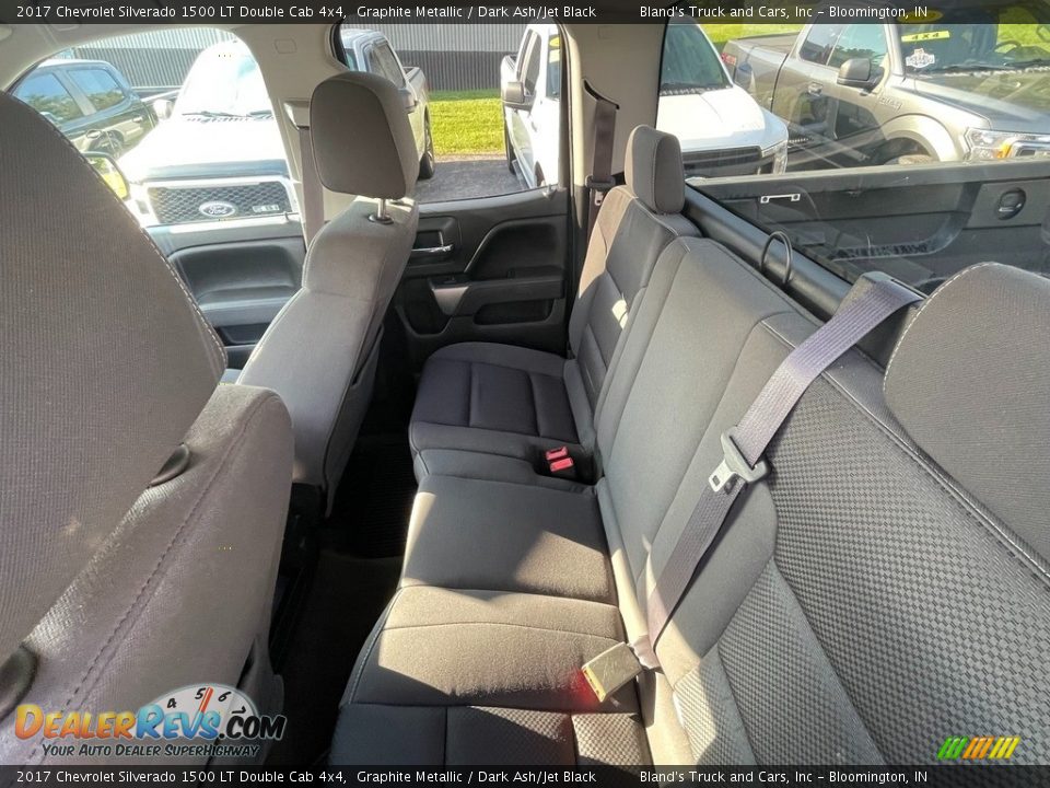 2017 Chevrolet Silverado 1500 LT Double Cab 4x4 Graphite Metallic / Dark Ash/Jet Black Photo #18