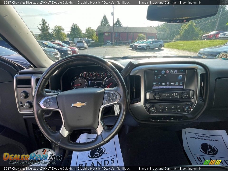 2017 Chevrolet Silverado 1500 LT Double Cab 4x4 Graphite Metallic / Dark Ash/Jet Black Photo #20