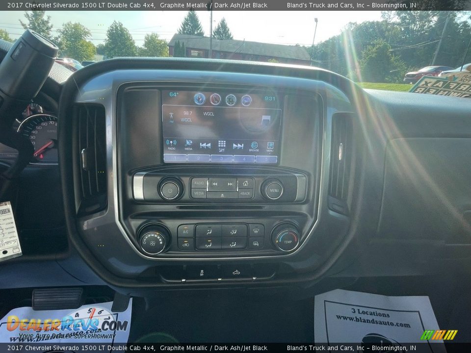 2017 Chevrolet Silverado 1500 LT Double Cab 4x4 Graphite Metallic / Dark Ash/Jet Black Photo #26