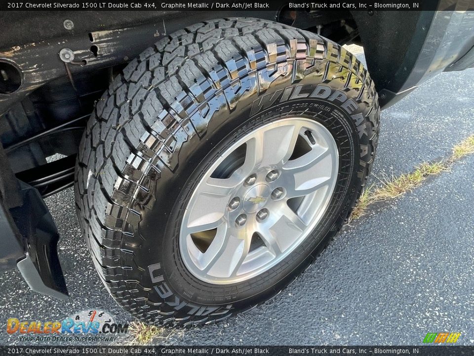 2017 Chevrolet Silverado 1500 LT Double Cab 4x4 Graphite Metallic / Dark Ash/Jet Black Photo #34