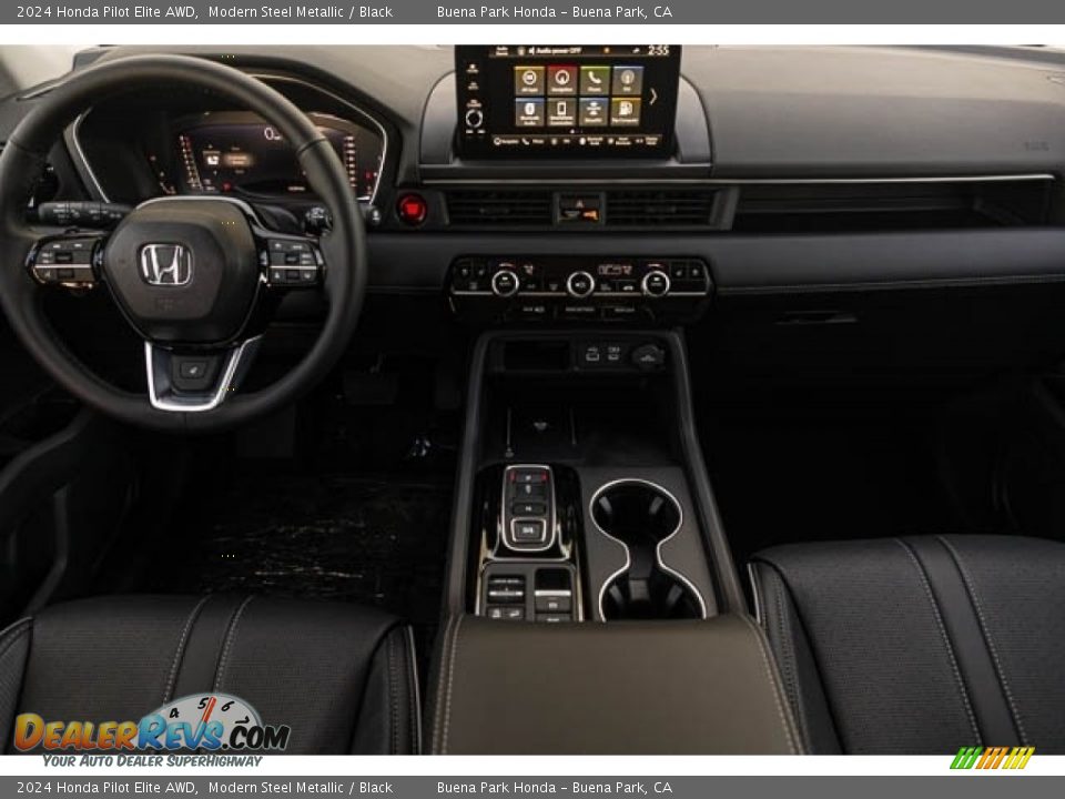 Dashboard of 2024 Honda Pilot Elite AWD Photo #17