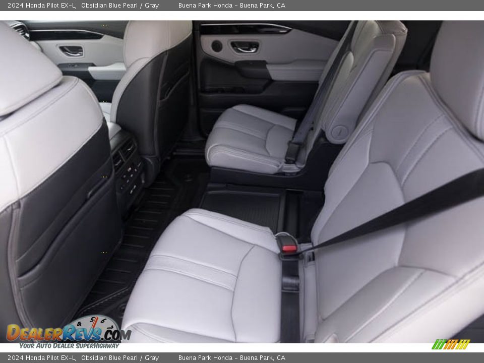 Rear Seat of 2024 Honda Pilot EX-L Photo #16