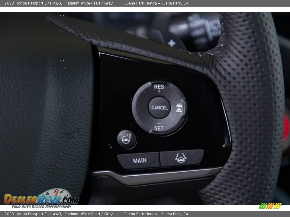 2023 Honda Passport Elite AWD Steering Wheel Photo #21