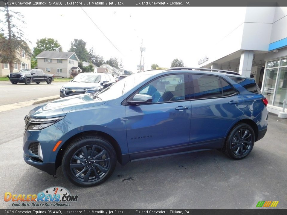 Lakeshore Blue Metallic 2024 Chevrolet Equinox RS AWD Photo #1