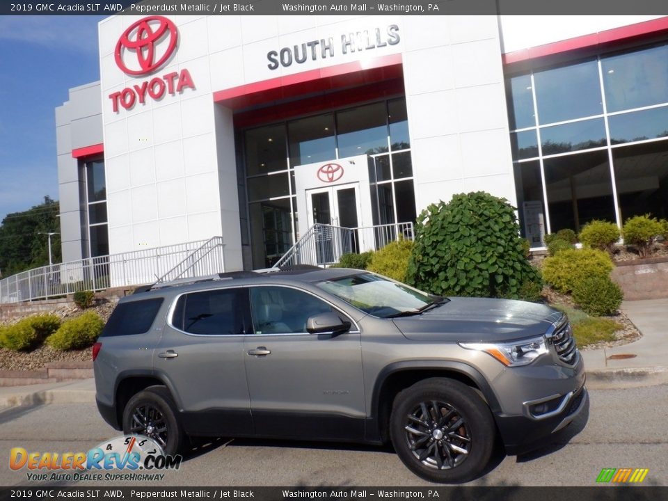 2019 GMC Acadia SLT AWD Pepperdust Metallic / Jet Black Photo #2