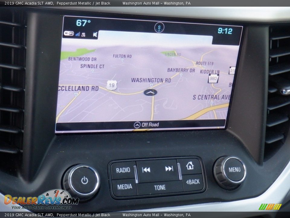 2019 GMC Acadia SLT AWD Pepperdust Metallic / Jet Black Photo #4