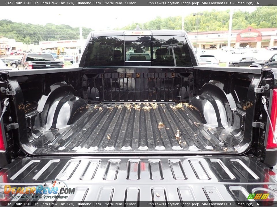 2024 Ram 1500 Big Horn Crew Cab 4x4 Diamond Black Crystal Pearl / Black Photo #6