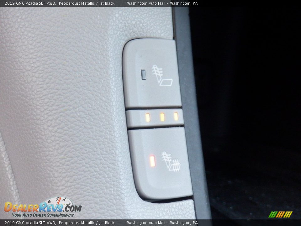 2019 GMC Acadia SLT AWD Pepperdust Metallic / Jet Black Photo #9
