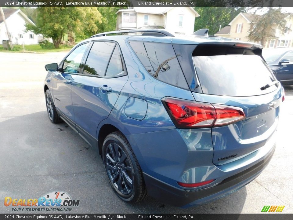 2024 Chevrolet Equinox RS AWD Lakeshore Blue Metallic / Jet Black Photo #12