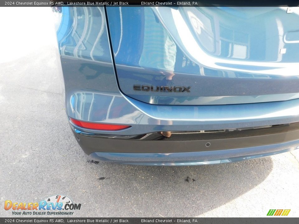 2024 Chevrolet Equinox RS AWD Lakeshore Blue Metallic / Jet Black Photo #15