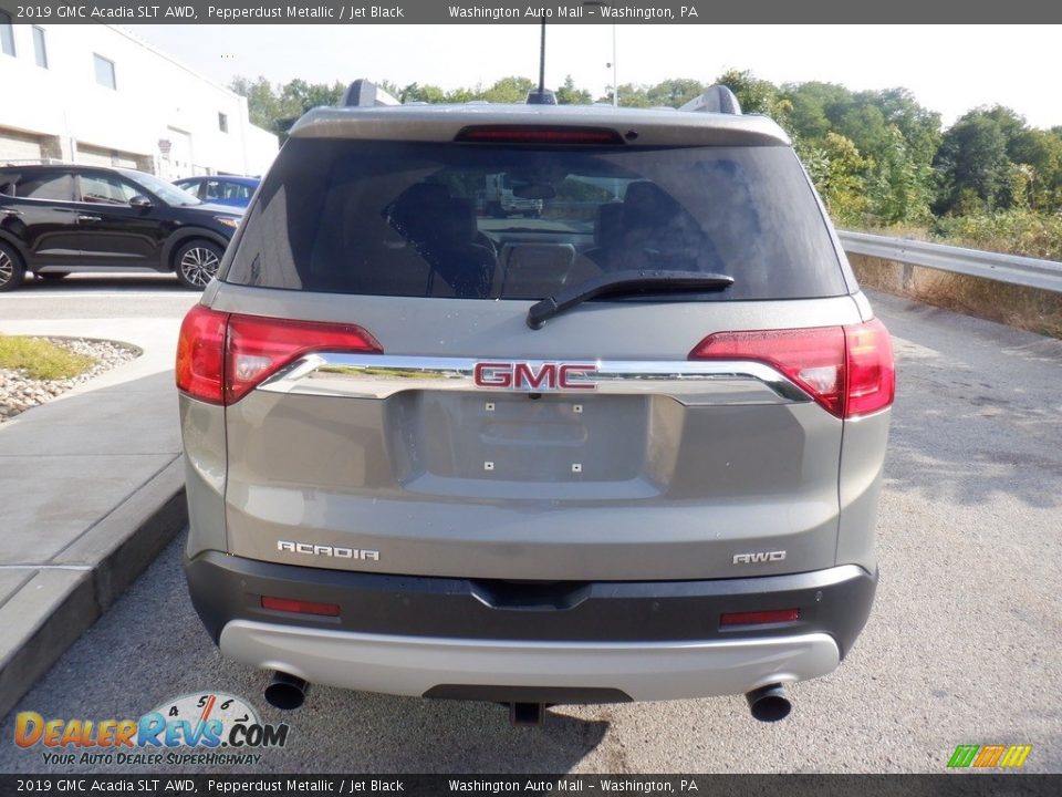 2019 GMC Acadia SLT AWD Pepperdust Metallic / Jet Black Photo #17