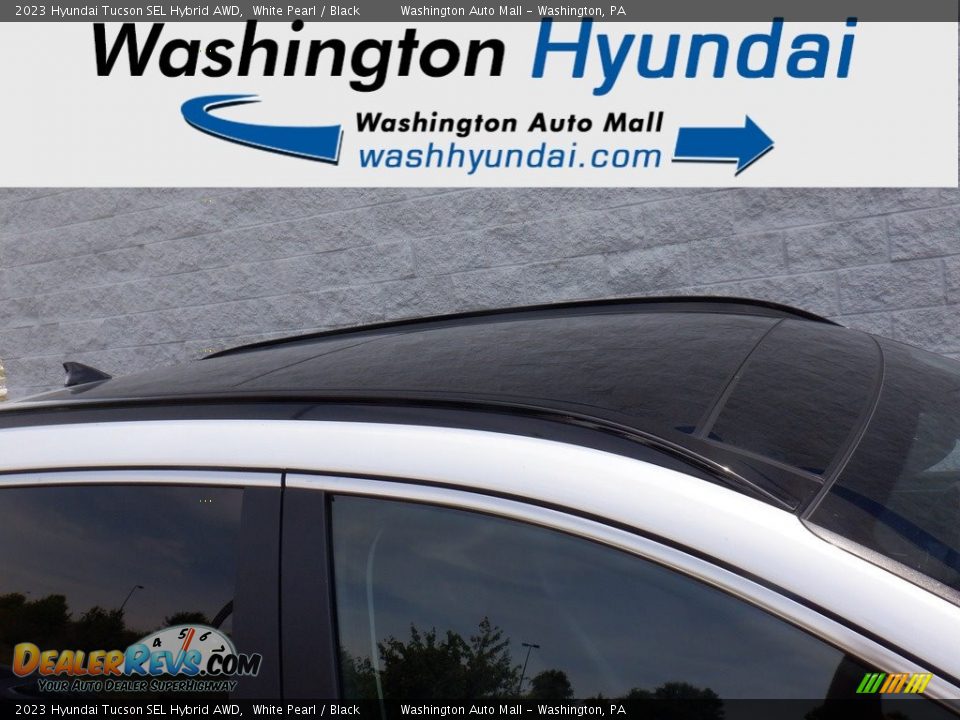 2023 Hyundai Tucson SEL Hybrid AWD White Pearl / Black Photo #3