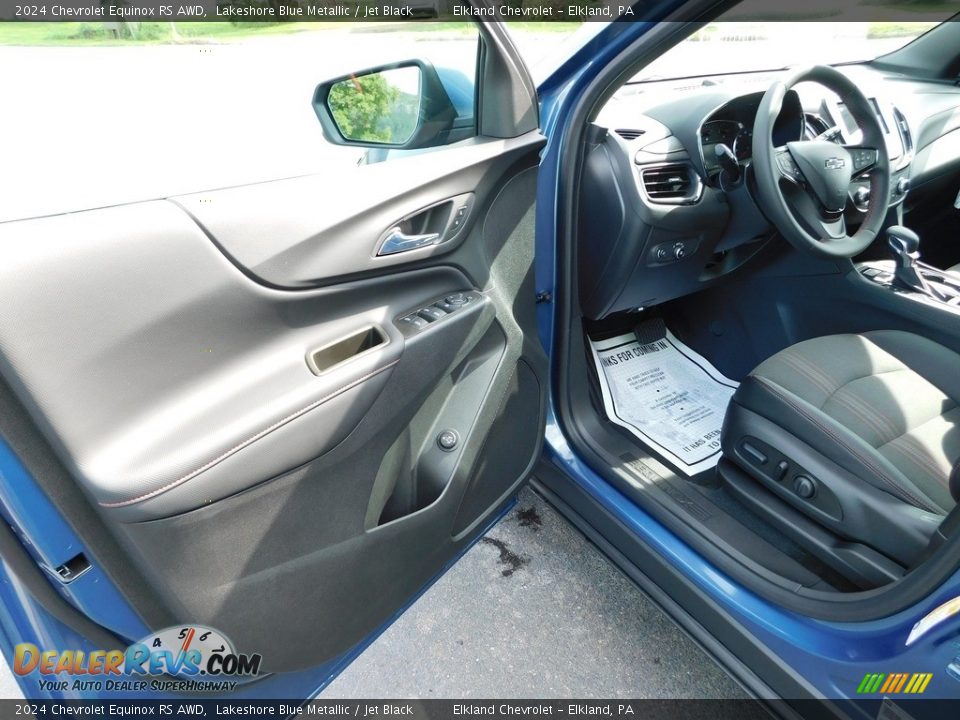 2024 Chevrolet Equinox RS AWD Lakeshore Blue Metallic / Jet Black Photo #18