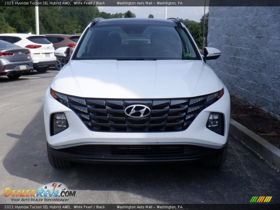 2023 Hyundai Tucson SEL Hybrid AWD White Pearl / Black Photo #5