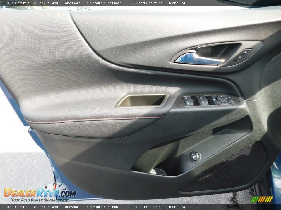 2024 Chevrolet Equinox RS AWD Lakeshore Blue Metallic / Jet Black Photo #19