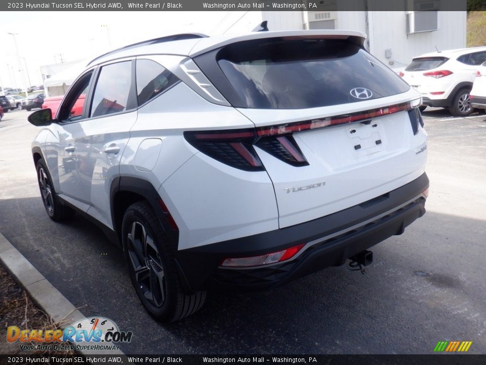 2023 Hyundai Tucson SEL Hybrid AWD White Pearl / Black Photo #7