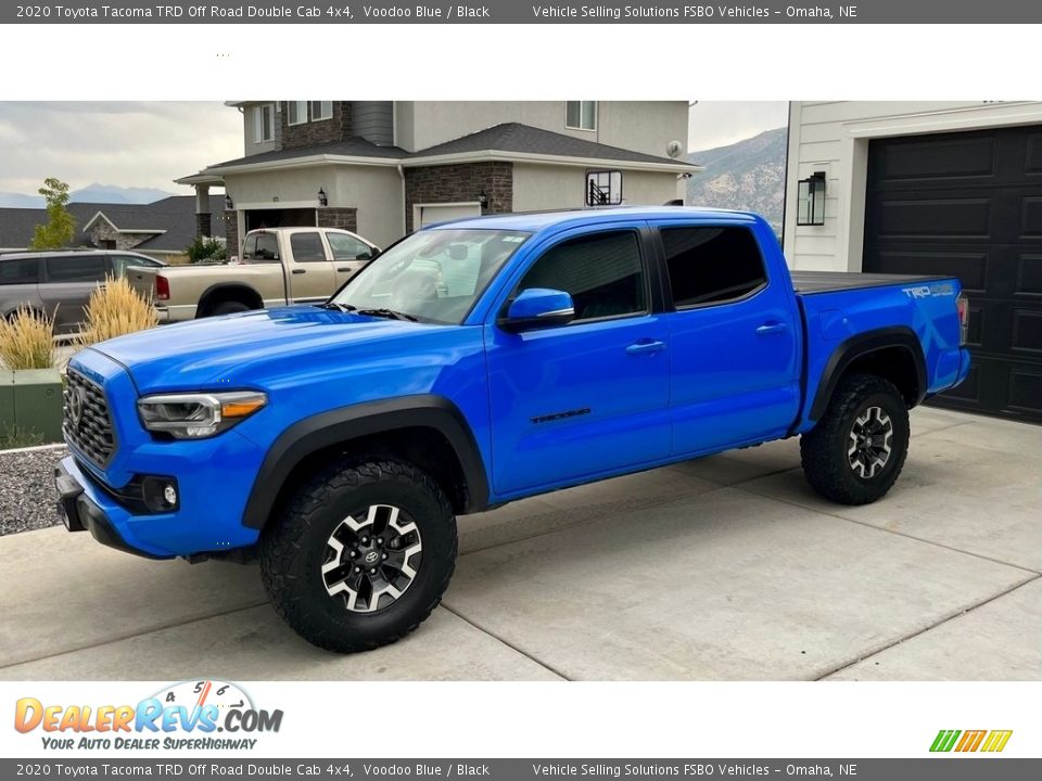 2020 Toyota Tacoma TRD Off Road Double Cab 4x4 Voodoo Blue / Black Photo #1