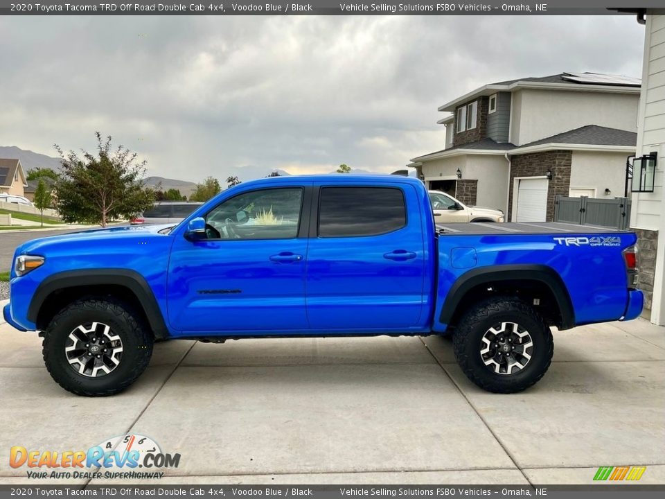 Voodoo Blue 2020 Toyota Tacoma TRD Off Road Double Cab 4x4 Photo #2