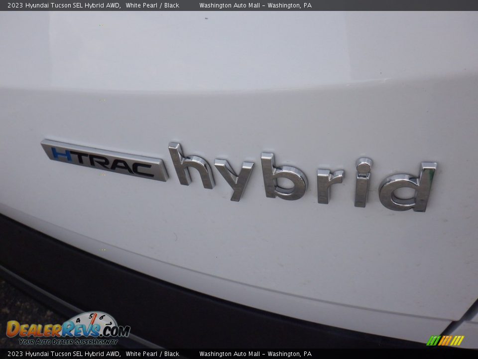 2023 Hyundai Tucson SEL Hybrid AWD White Pearl / Black Photo #9