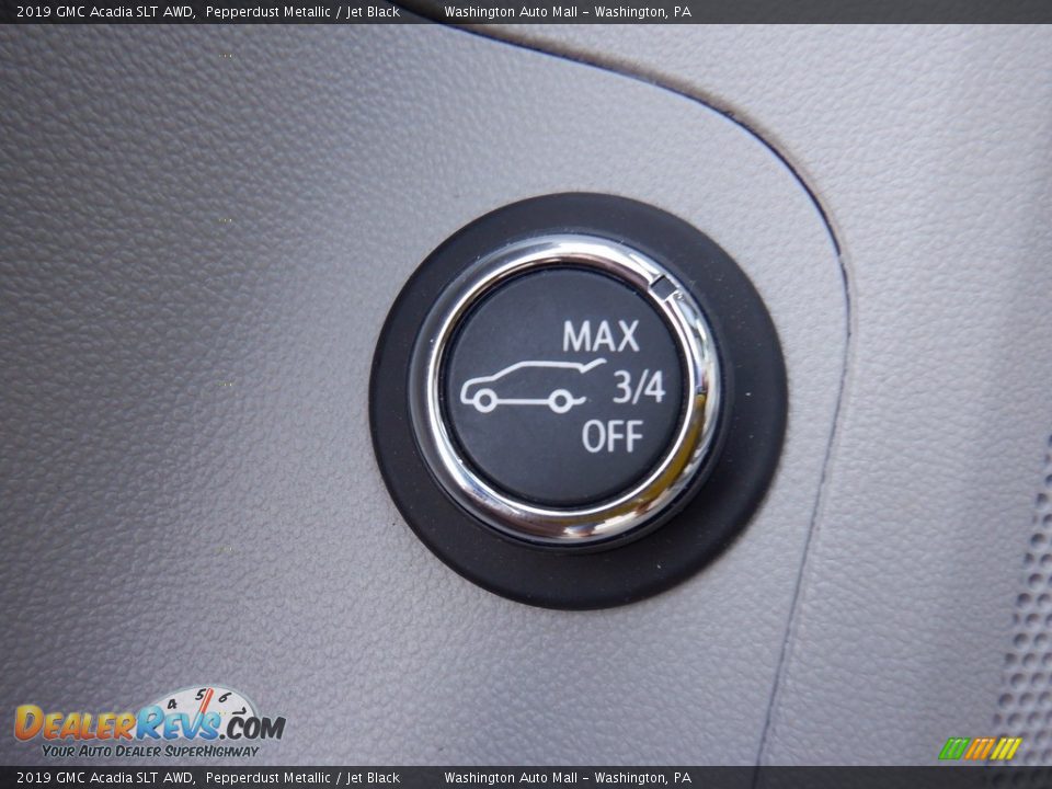 2019 GMC Acadia SLT AWD Pepperdust Metallic / Jet Black Photo #24