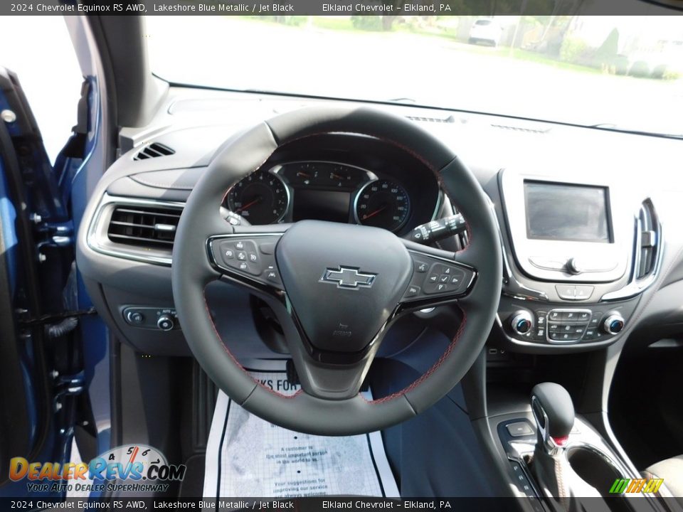 2024 Chevrolet Equinox RS AWD Steering Wheel Photo #25