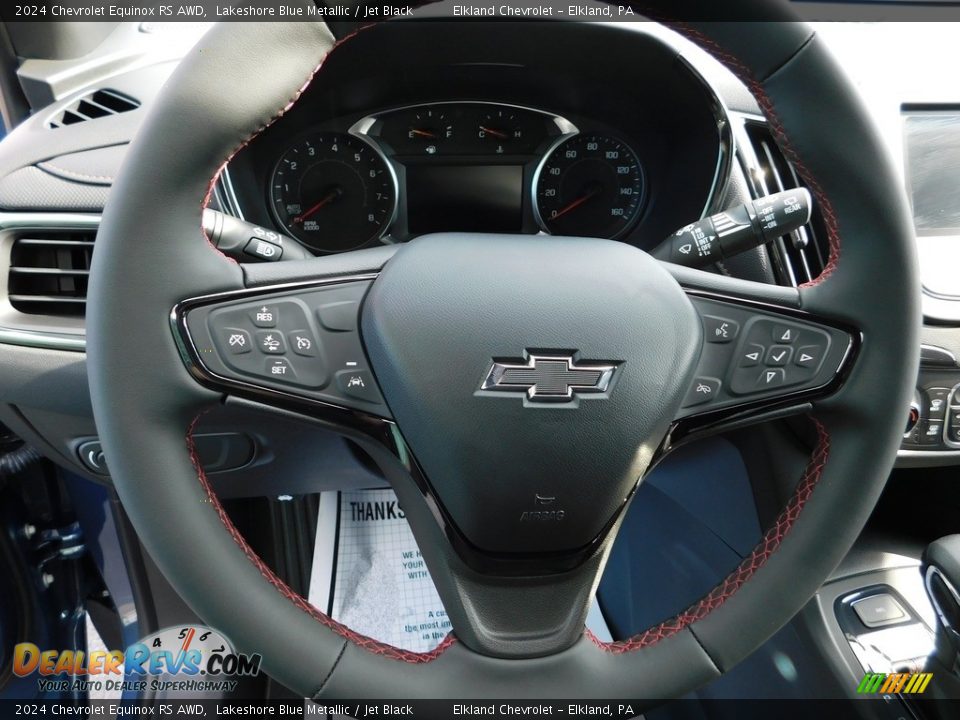 2024 Chevrolet Equinox RS AWD Steering Wheel Photo #26