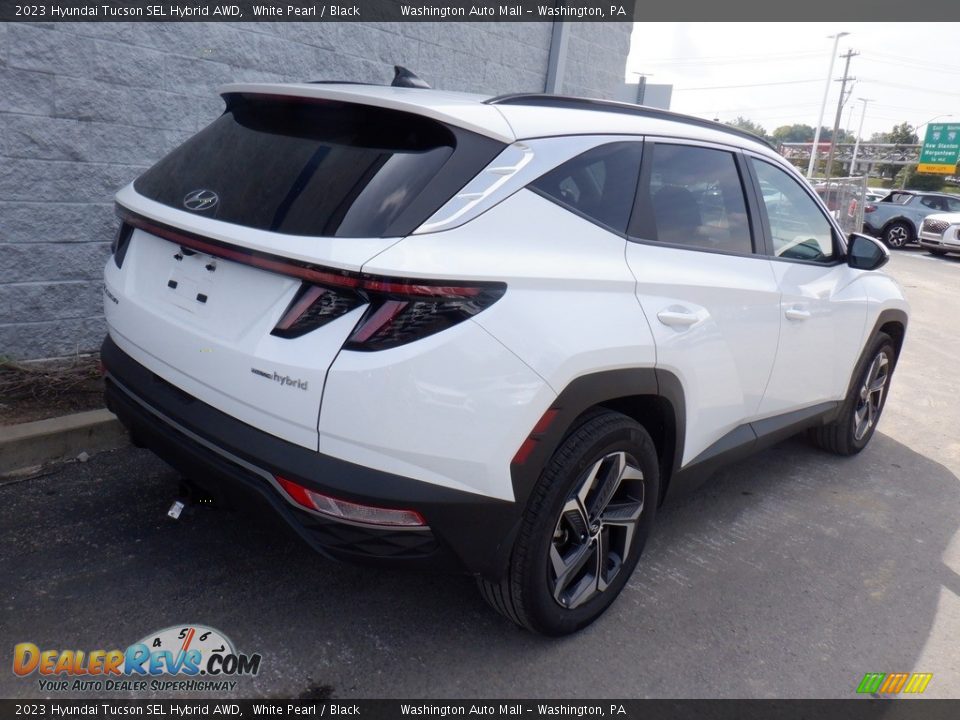 2023 Hyundai Tucson SEL Hybrid AWD White Pearl / Black Photo #11