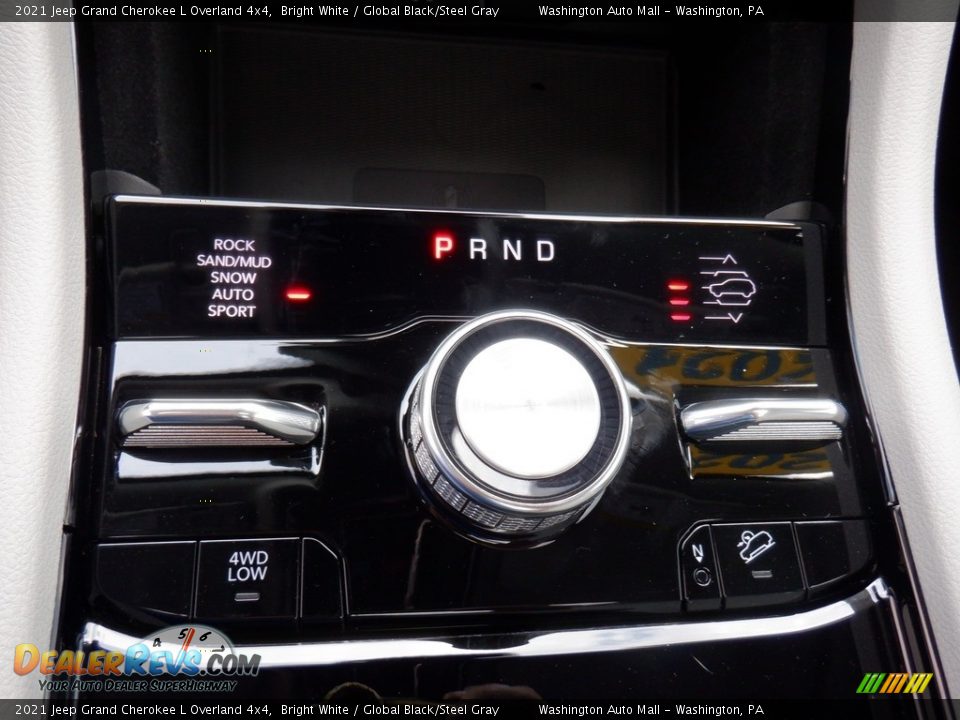 2021 Jeep Grand Cherokee L Overland 4x4 Shifter Photo #29