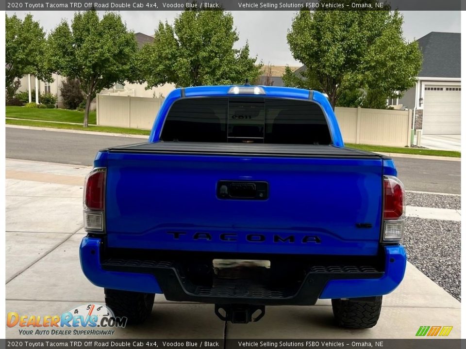 2020 Toyota Tacoma TRD Off Road Double Cab 4x4 Voodoo Blue / Black Photo #11