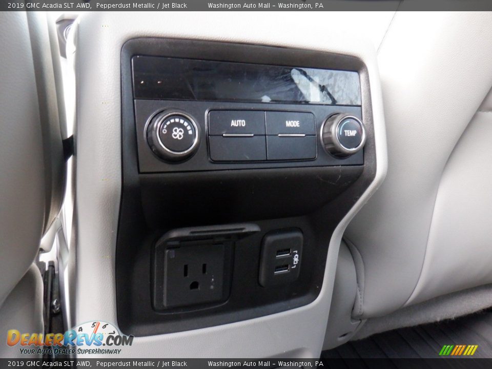 2019 GMC Acadia SLT AWD Pepperdust Metallic / Jet Black Photo #34