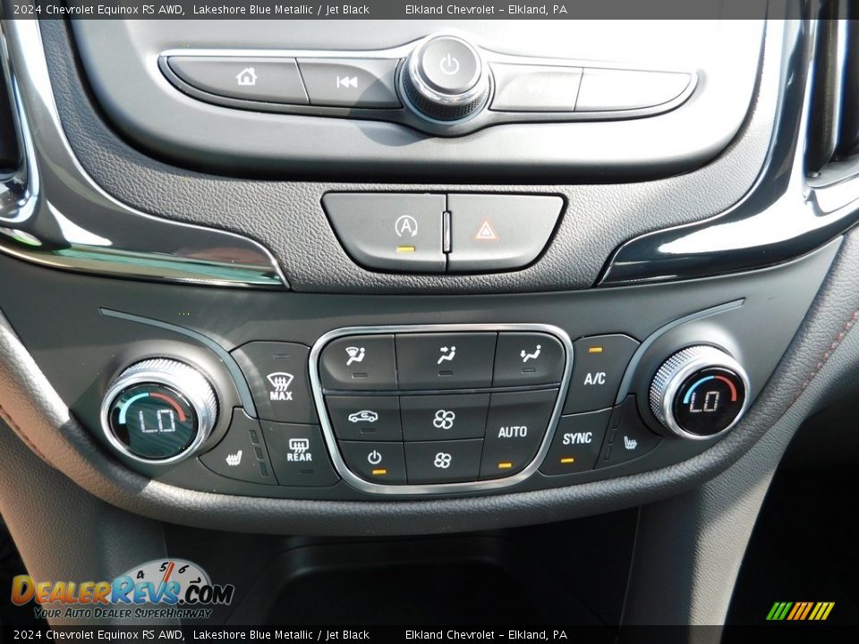 Controls of 2024 Chevrolet Equinox RS AWD Photo #36