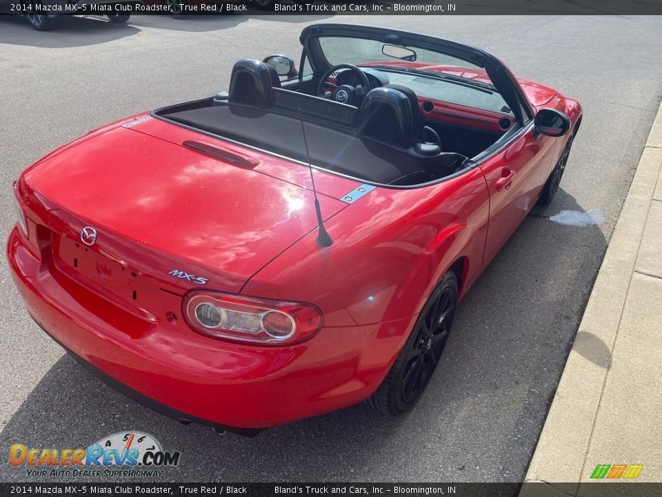 2014 Mazda MX-5 Miata Club Roadster True Red / Black Photo #9