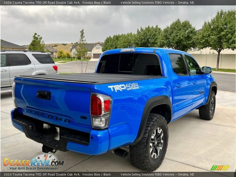 2020 Toyota Tacoma TRD Off Road Double Cab 4x4 Voodoo Blue / Black Photo #16
