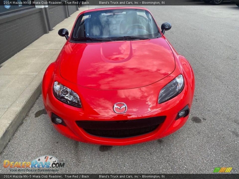 2014 Mazda MX-5 Miata Club Roadster True Red / Black Photo #10