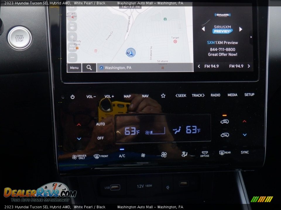 Controls of 2023 Hyundai Tucson SEL Hybrid AWD Photo #24