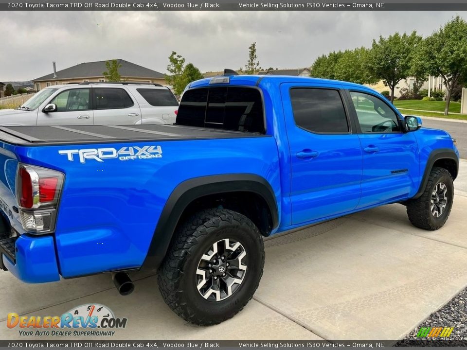 2020 Toyota Tacoma TRD Off Road Double Cab 4x4 Voodoo Blue / Black Photo #18