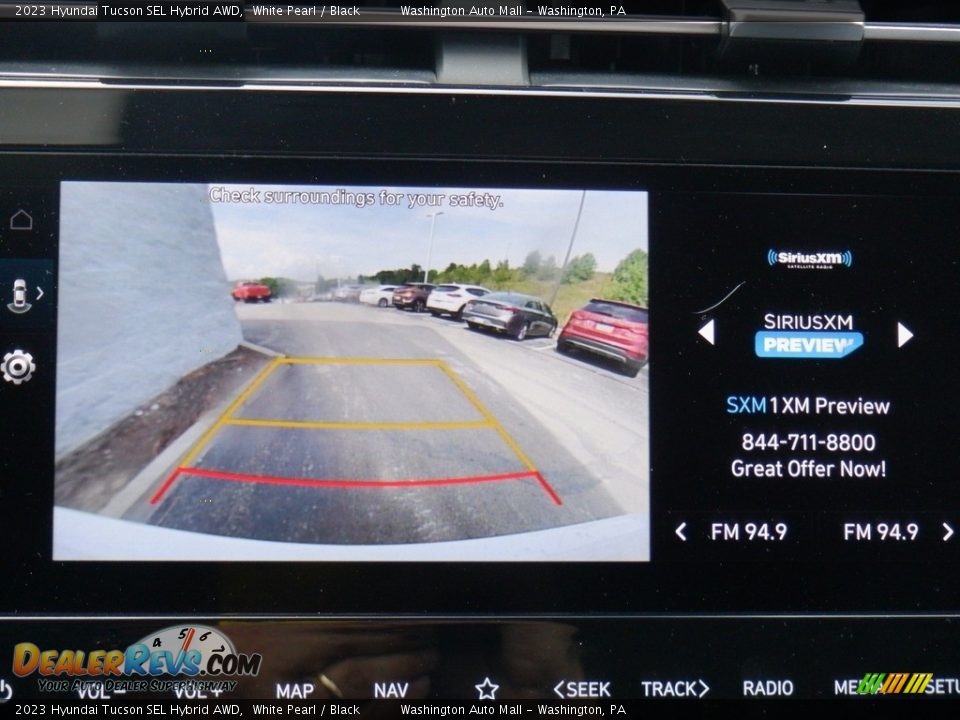 2023 Hyundai Tucson SEL Hybrid AWD White Pearl / Black Photo #26