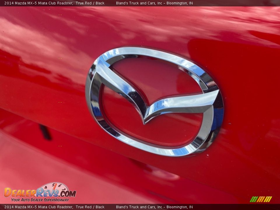 2014 Mazda MX-5 Miata Club Roadster True Red / Black Photo #13
