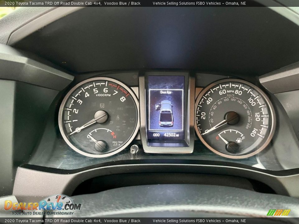 2020 Toyota Tacoma TRD Off Road Double Cab 4x4 Gauges Photo #22