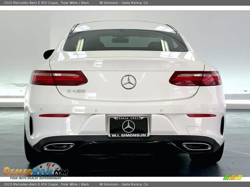 2020 Mercedes-Benz E 450 Coupe Polar White / Black Photo #3