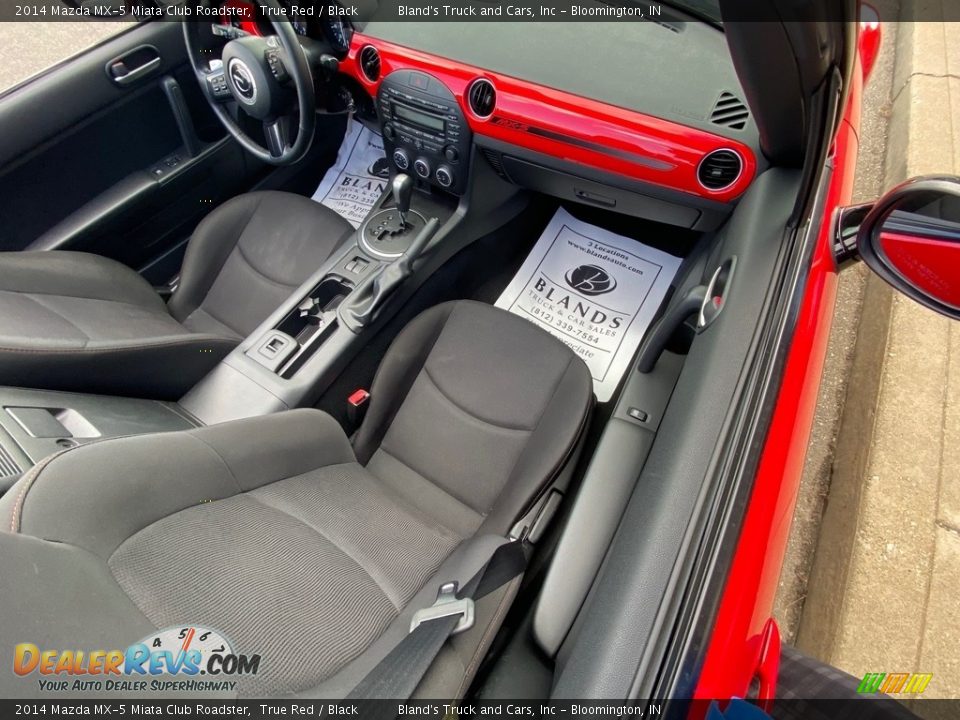 2014 Mazda MX-5 Miata Club Roadster True Red / Black Photo #18