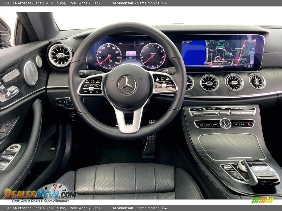 2020 Mercedes-Benz E 450 Coupe Polar White / Black Photo #4